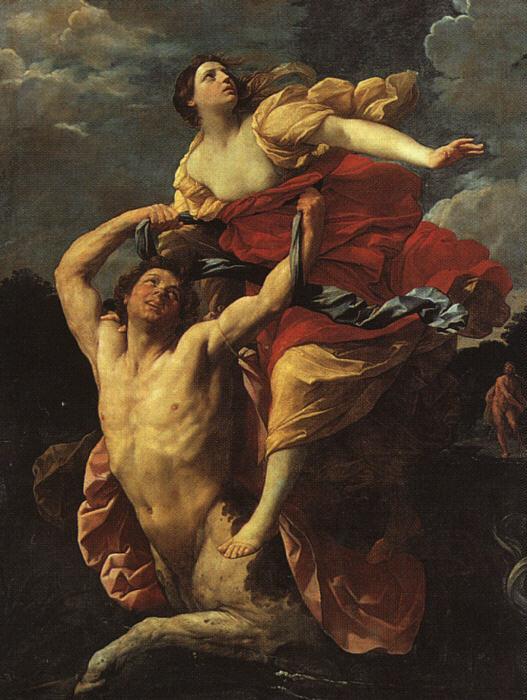 Guido Reni Deianeira Abducted by the Centaur Nessus France oil painting art